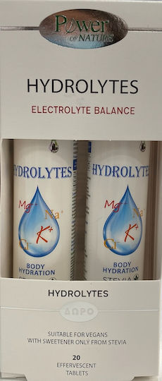 Power of Nature Hydrolytes Stevia 1+1 Δώρο