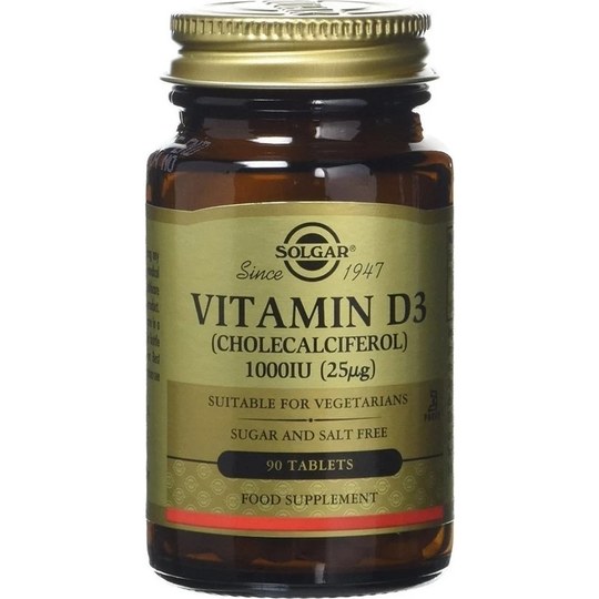 Vitamin D3 1000iu 90 Ταμπλέτες