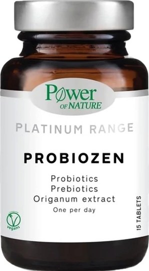 Platinum Range Probiozen Προβιοτικά & Πρεβιοτικά 15 Ταμπλέτες