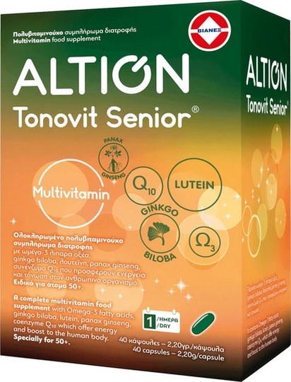 Tonovit Senior Multivitamin 40 Κάψουλες