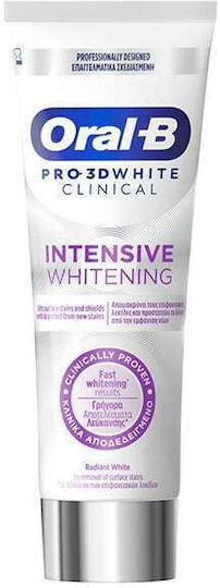 Oral B 3D Clinical Intensive White 75ml