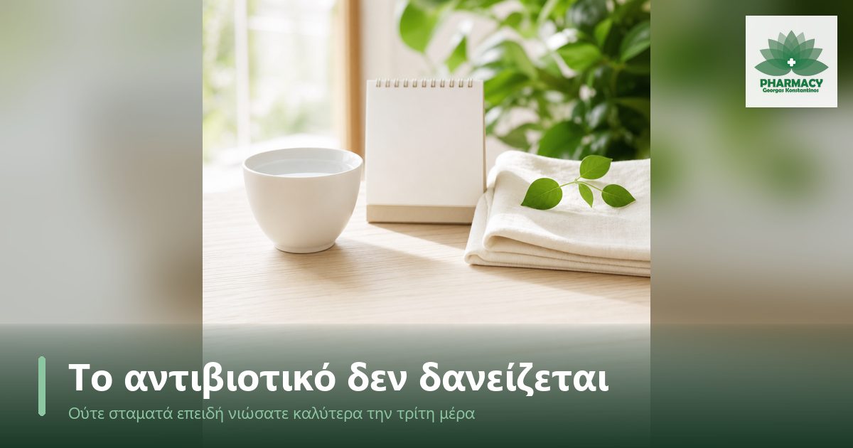 Λευκό κύπελλο με νερό και διπλωμένο βαμβακερό πανί σε ανοιχτόχρωμο ξύλινο τραπέζι με πρωινό φως.